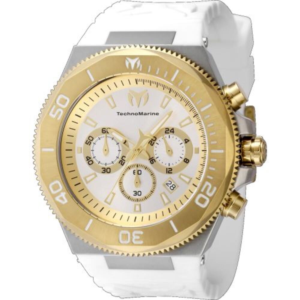Technomarine Men's Manta White Dial Watch - TM-224016